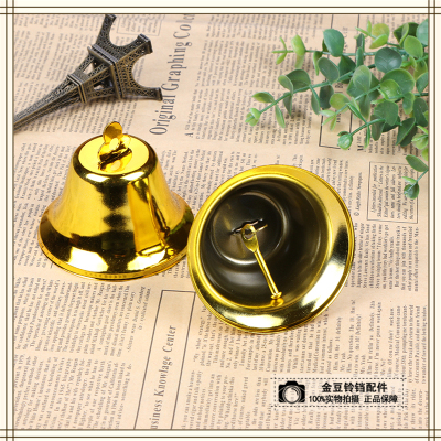 Manufacturers direct gold horn bell ring Christmas bell