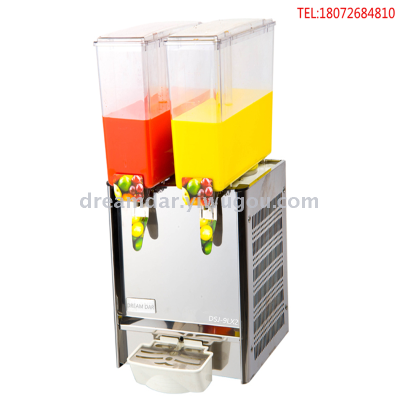 18L two cylinders single cold stirring juice machine cold drinks machine beverage machine coffee machine