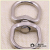 8-Word Buckle 8-Word Rotating Ring Movable 8-Word Ring Pure Copper Universal Buckle Pet Accessories