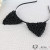 Cat Ears Headband Rabbit Ears Pearl Three-Dimensional Beaded Headband Versatile Magazine Style Hair Accessories for Women