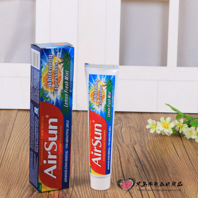 Factory direct Airsun whitening toothpaste toothpaste to yellow toiletries