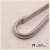 Hardware Pendant Buckle Pet Chain Buckle Tag Stainless Steel Elastic Buckle