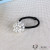 Korean Accessories High-Grade Pearl Diamond Beaded Ball Hair Tie Hair Ring Hair Accessories