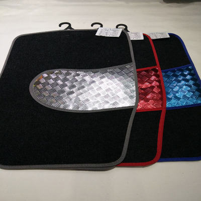 Rongsheng Car Supplies Foot Pad Velvet Five-Seat Car Universal Foot Pad