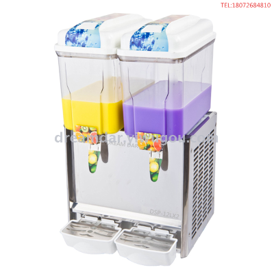The commercial blender machine double cylinder cold spraying machine Soybean Milk tea machine cold drink machine