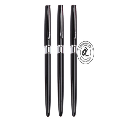 Factory Wholesale Metal Pen Fashion Business Signature Pen Customizable Logo Metal Pen