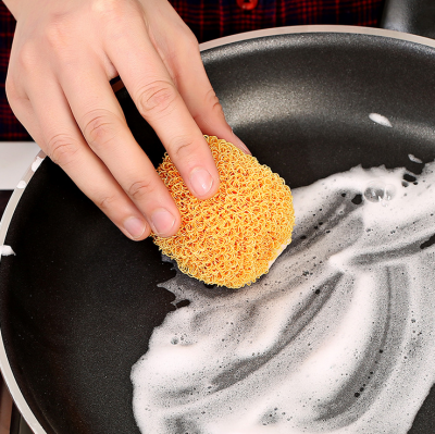 Fiber cleaning ball color washing bowl ball ultra-fine Fiber ball non-stick brush ball