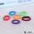 Korean Style Colorful Elastic Seamless Hairtie Hair Band Elastic Band Headwear Hair Accessories Children's Hair String