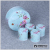 Round iron box fresh biscuits box bird's nest gift box macaron gift box candy tin