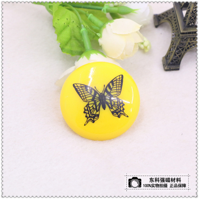 Cartoon lovely strong magnetic nails white board magnetic particle magnet magnet magnetic refrigerator magnet