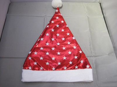 The bright moon star christmas hat cloth and cloth cap Christmas Christmas hat