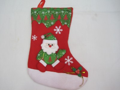 Cartoon christmas socks, three-dimensional cartoon christmas socks, Christmas decoration gift socks
