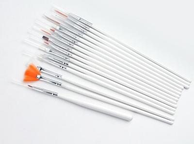 Manicure supplies 15 white suit 15 pen brush Manicure phototherapy pen
