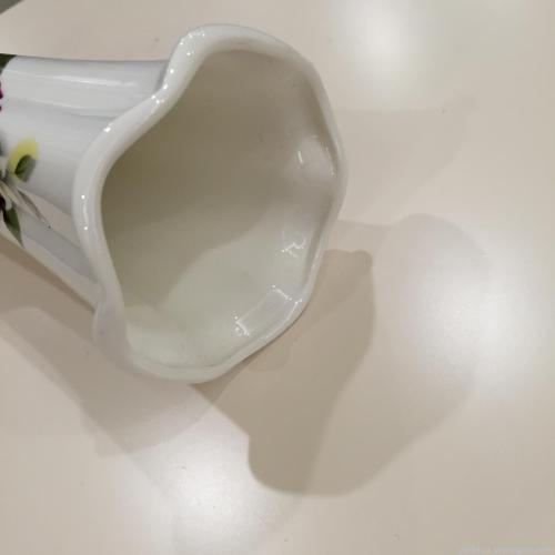 factory direct creative fashion gift ceramic flower arrangement vase， single vase