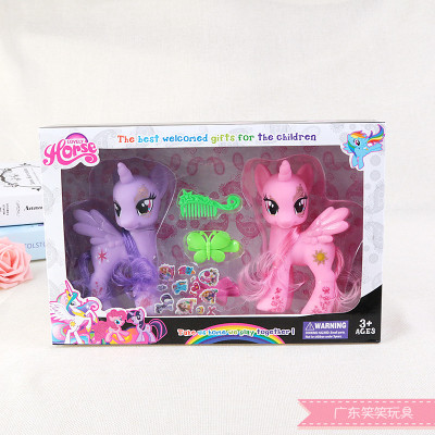 Pony cute logo series princess girls toys over every doll