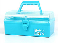 The medicine storage box box box box multi cosmetic storage box box painting watercolor pen box