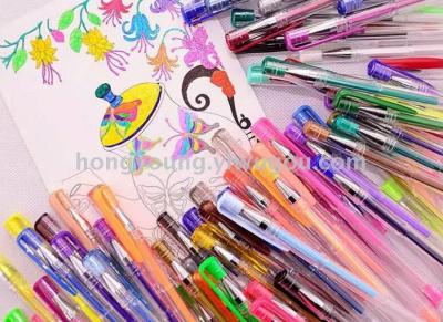 Color neutral pen highlighter pen metal pen set custom 72 color