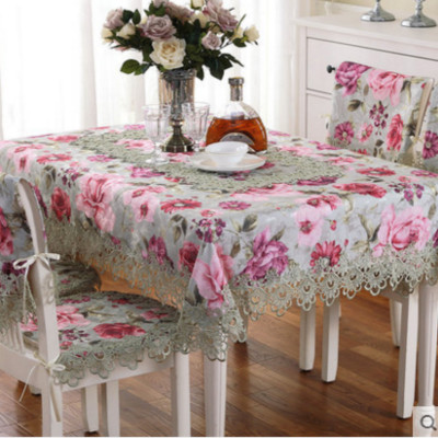 Lianyi fabric table cloth European table cloth cushion chair table runner TV cabinet cloth