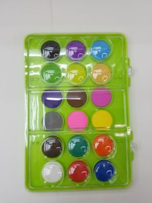 Color 2.3 diameter powder cake, new material Color injection box packaging