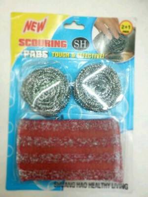 The kitchen clean ball wire steel wire ball sponge brushing Kit