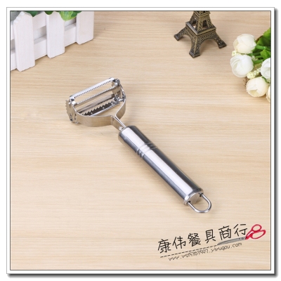 Stainless steel double planing knife peeler multifunctional kitchen utensils