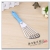 Stainless steel spatula fry wok shovel shovel cooking utensils blue handle.