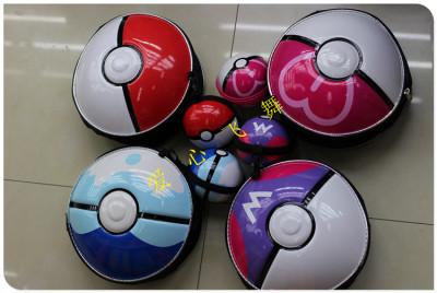 The explosion of EVA4 color Poke Ball kindergarten children backpack cartoon package bag purse ball