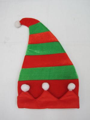 A red christmas hat personality Christmas Hat Ball corner Christmas hat