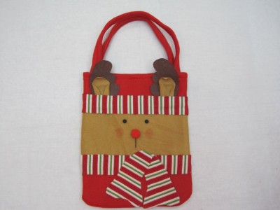 Brushed applique Handbag Bag Christmas Christmas gift bag