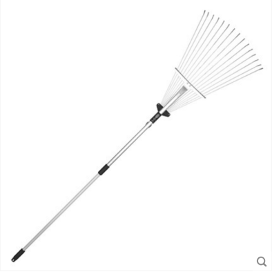 A rake rake leaves wire grass a rake rake leaves withered leaves telescopic rod iron lawn rake rake rake