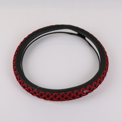 The Two Color Braid craft Automobile Steering wheel Cover Bold design