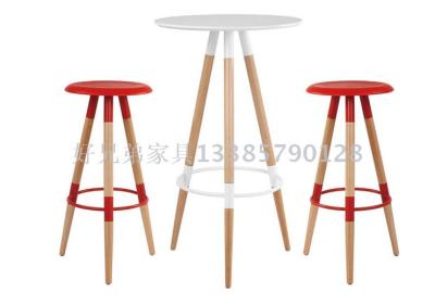 Leisure Bar Table and Chair Combination Indoor Balcony Table and Chair Creative IKEA Coffee Three-Piece Tables and Chairs Reception Table and Chair