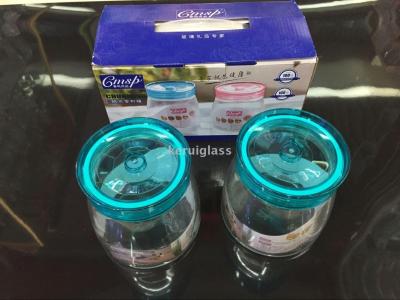 Kitchen Supplies Glass Sealed Can 2PCs