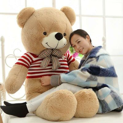 Tie the sweater Tactic bear plush toy bear large doll gift ideas