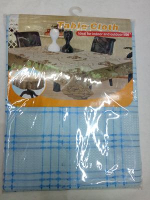 Foreign trade table cloth cloth polyester cloth three line lattice tablecloth