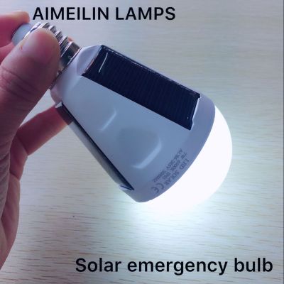 Solar emergency bulb, solar lamp, emergency lamp 7W