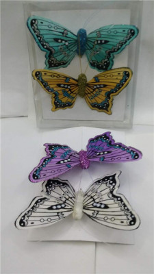 SOURCE Factory Supply Feather Butterfly, Simulation Butterfly
