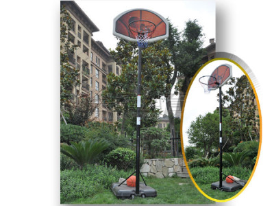 The height of the basketball stand for adult leisure is adjustable