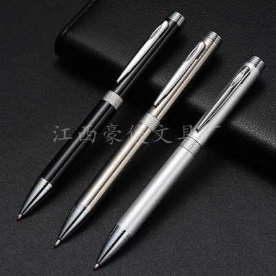 Rotating High-Grade Metal Pen Processing Custom Factory Direct Sales High-Grade Metal Gel Pen Custom Logo