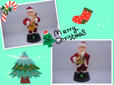 912312 inch electric Santa Claus Christmas decorations