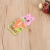 Chaoling cartoon eraser smile carrot eraser Lovely school supplies for students