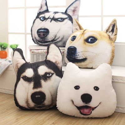 Creative pillow head cushion simulation Ha J Chi Bbu Va Va Satsuma washable plush toys
