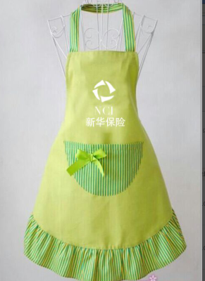 Custom custom advertising aprons high quality fashion aprons can be printed logo indoor and outdoor work apron