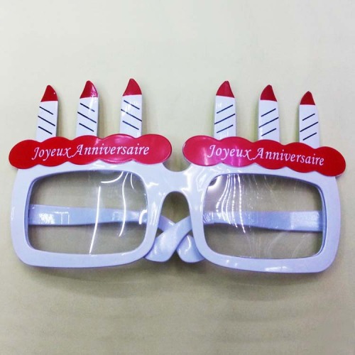 Factory Direct Dance Fun Glasses oversized Birthday Unisex Glasses Birthday Party Glasses
