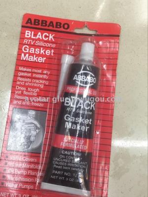wholesale Low Price and High Quality ABBABO black RTV Silicone Gasket Maker