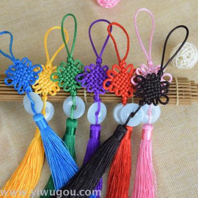 Yiwu purchase online wholesale Chinese knot small Chinese knot instrument pendant price is low