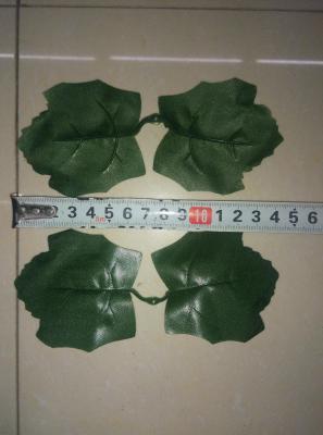 Two-forked grape ground melon leaves sweet potato leaves simulation leaves anti-uv protection anti-oxygen anti-ultraviol