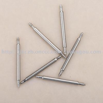 Watch fittings seamless stainless steel spring ear clip fixed shaft