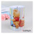 Cartoon brown bear cylinder piggy bank for children and students