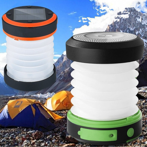 foreign trade exclusive for outdoor solar led telescopic camping lantern